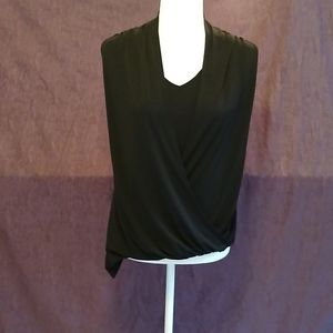 New York and Company Black Sleeveless Top